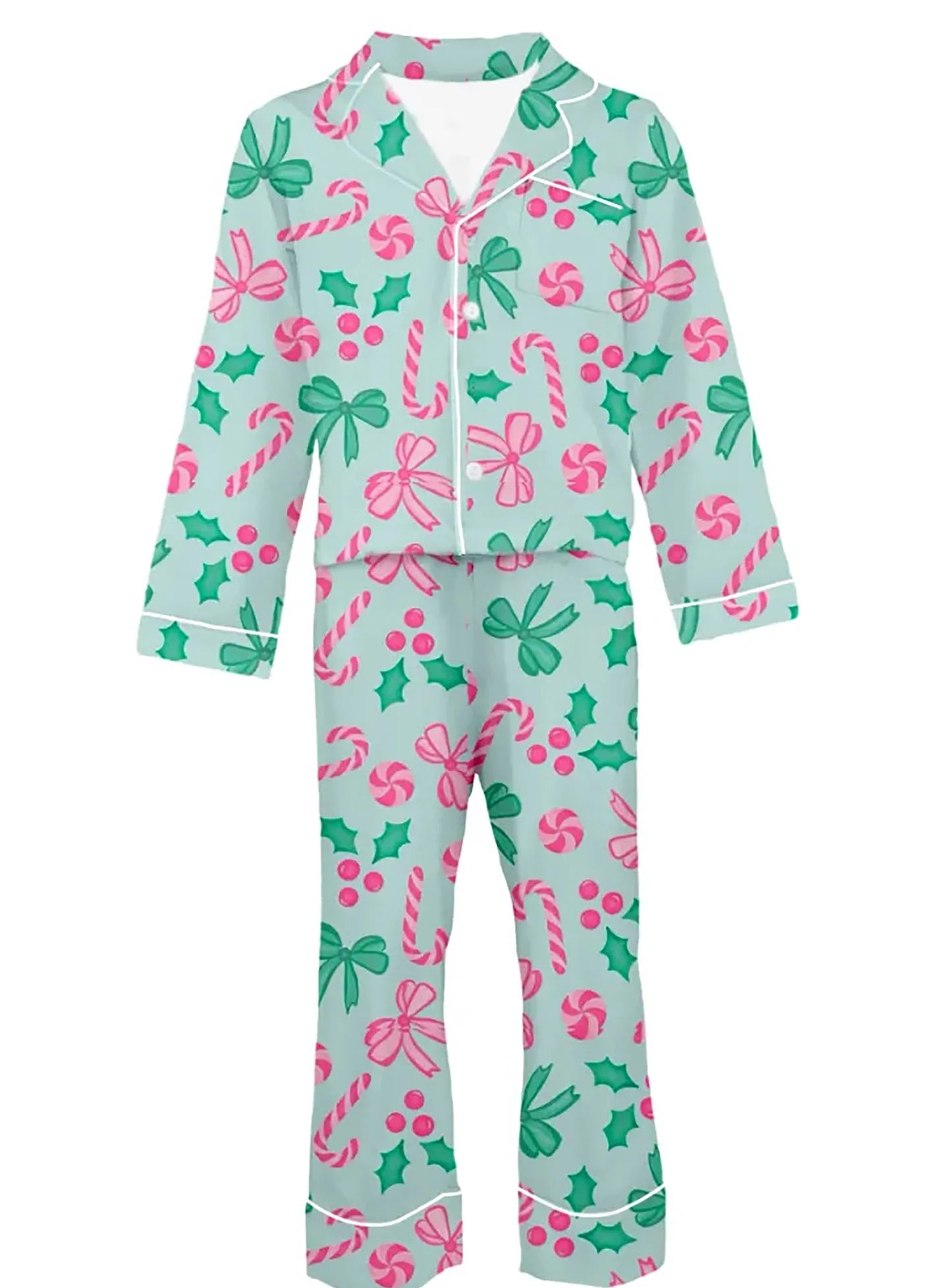 TS | Tween | Silky Candy Cane Lounge Set