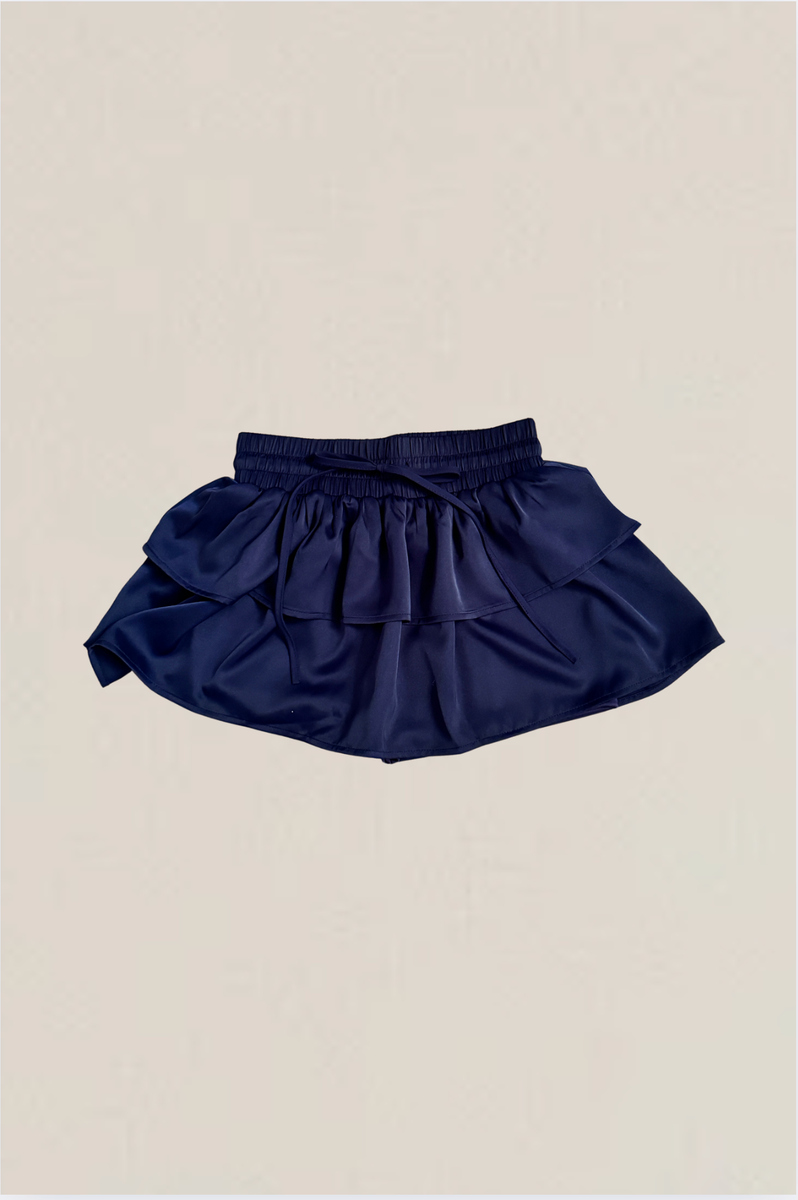 TH | Willow Satin Navy Skort
