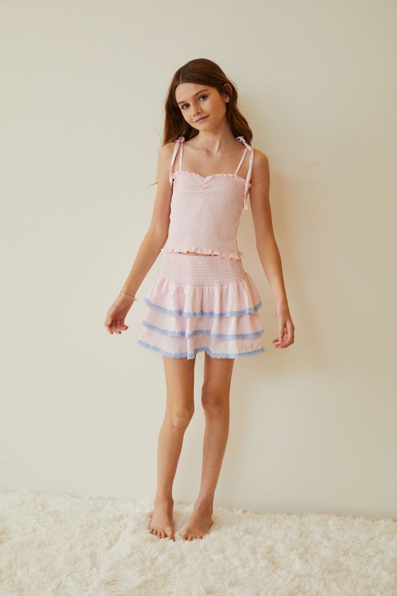 TH | Theme | Gemma | Pastel Mini-Skirt