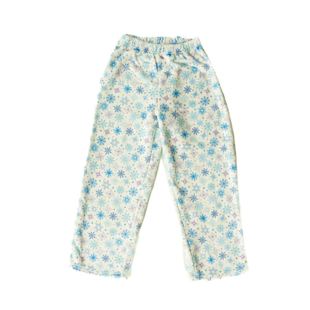 MM | Plush Pants-Snowflake