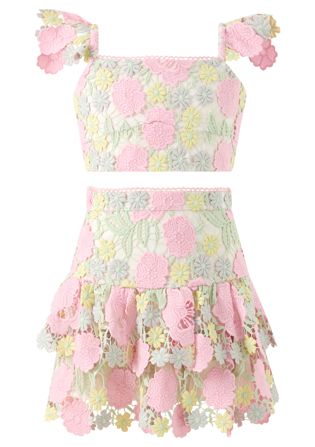 M | Estella Embroidered Top