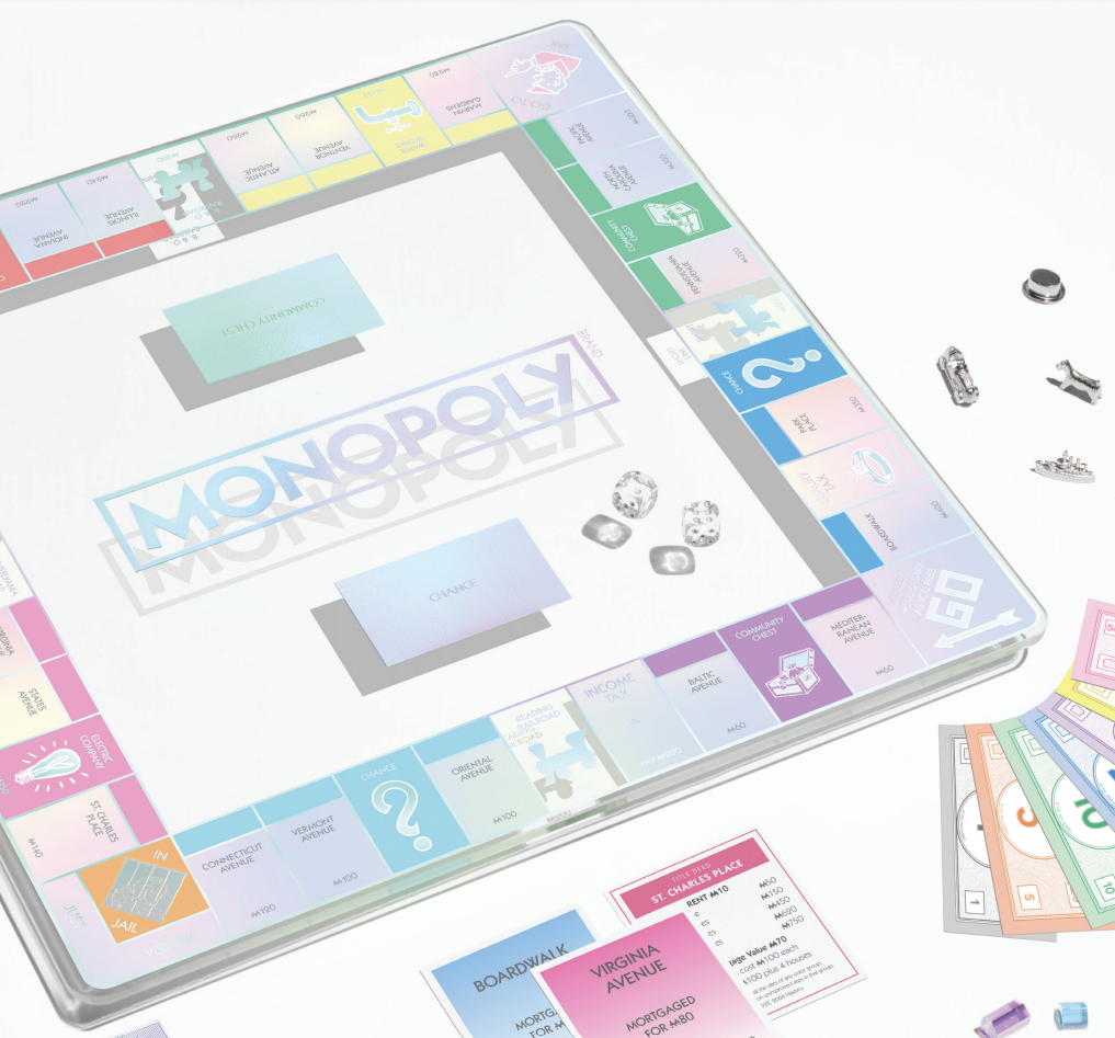 WS |Monopoly Aura Glass Edition