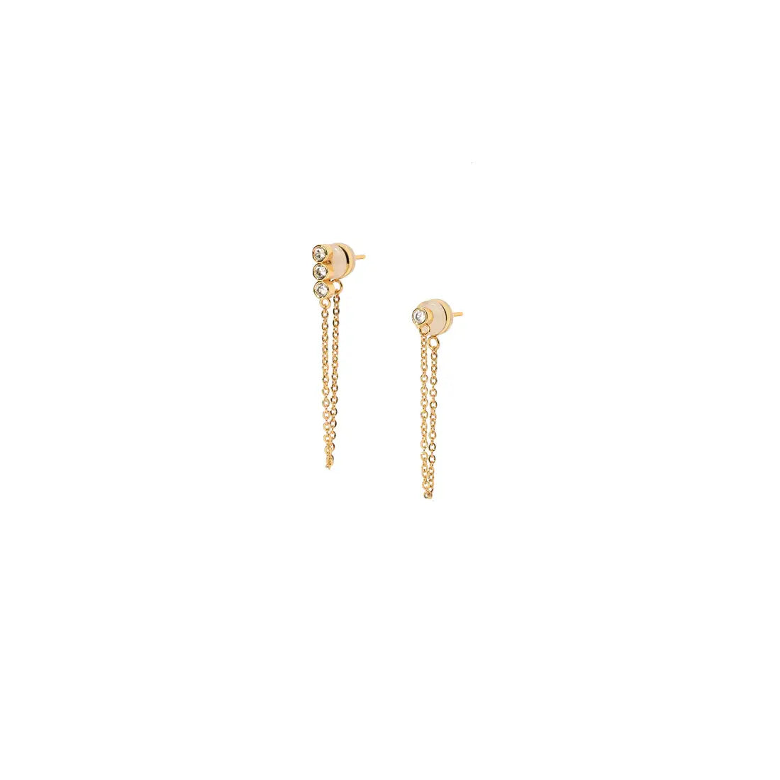 BG | Crystal Chain Earring Set