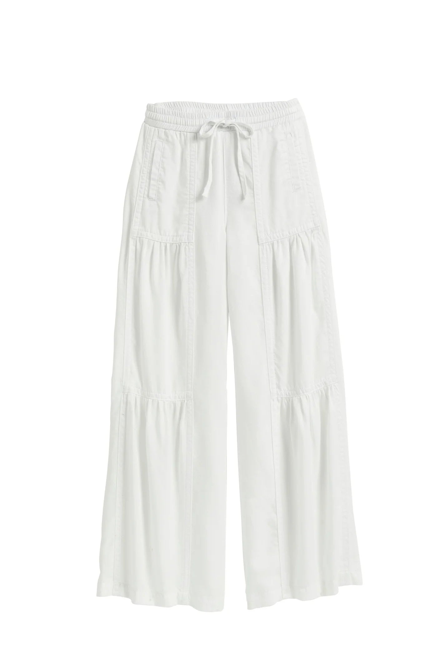 T | Tween | Drawstring White Pant