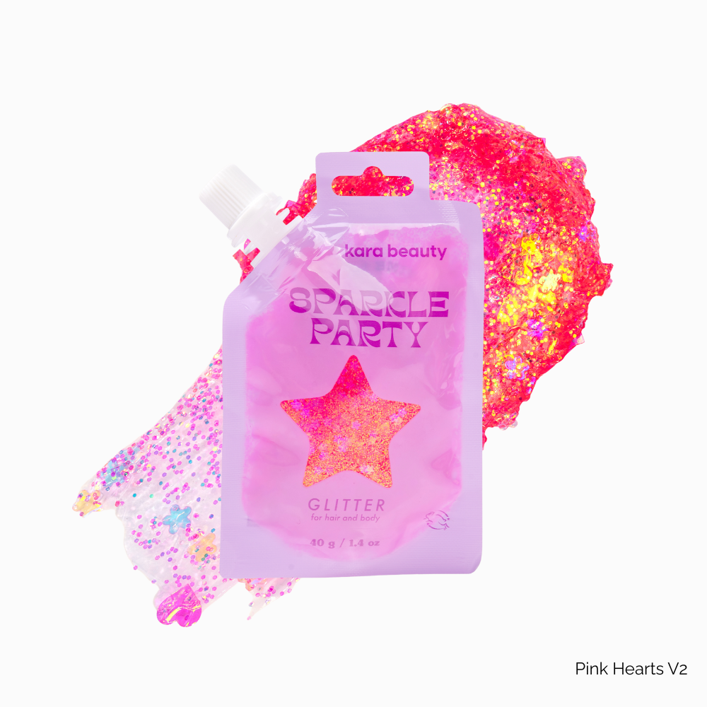 SPARKLE PARTY HAIR AND BODY GEL - SINGLE PACKS
