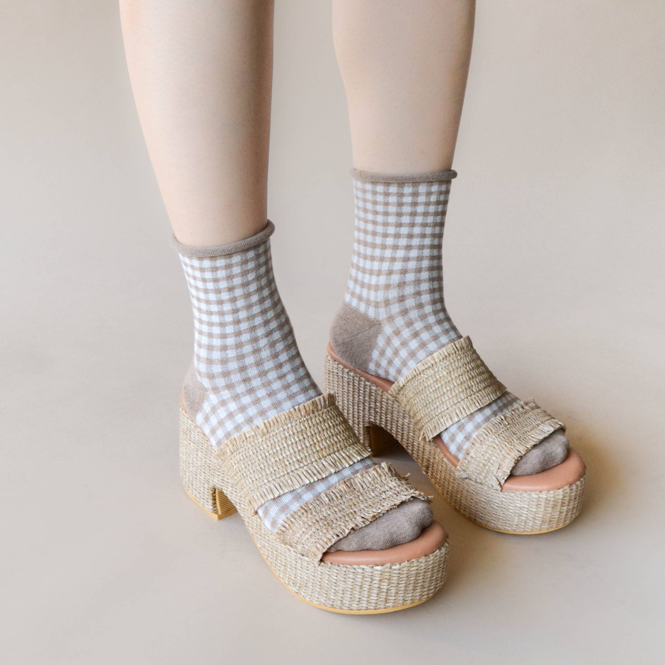 T | One Size | Picnic Mid Crew Socks