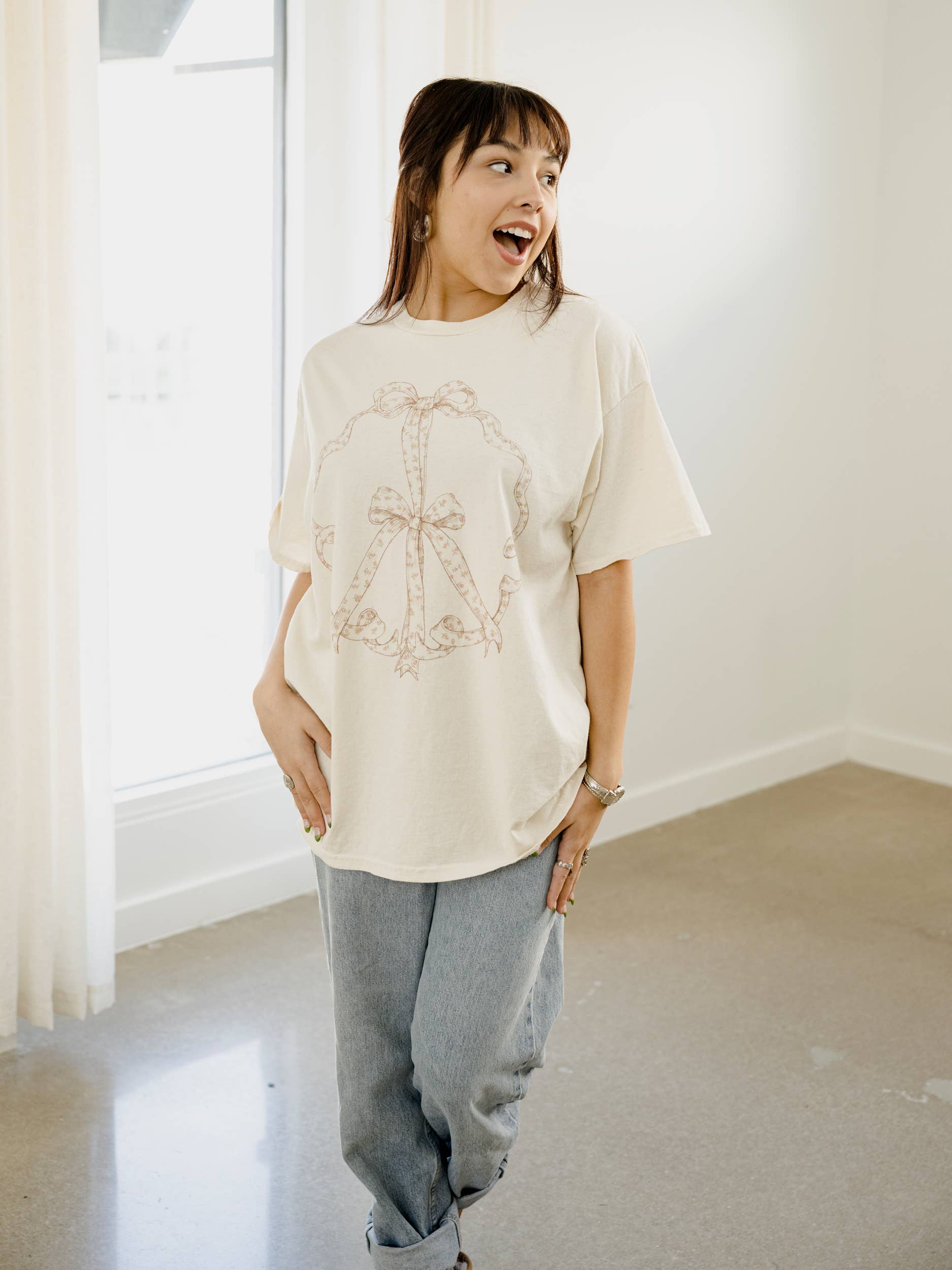 LL | Ditsy Floral Thrifted Graphic Tee