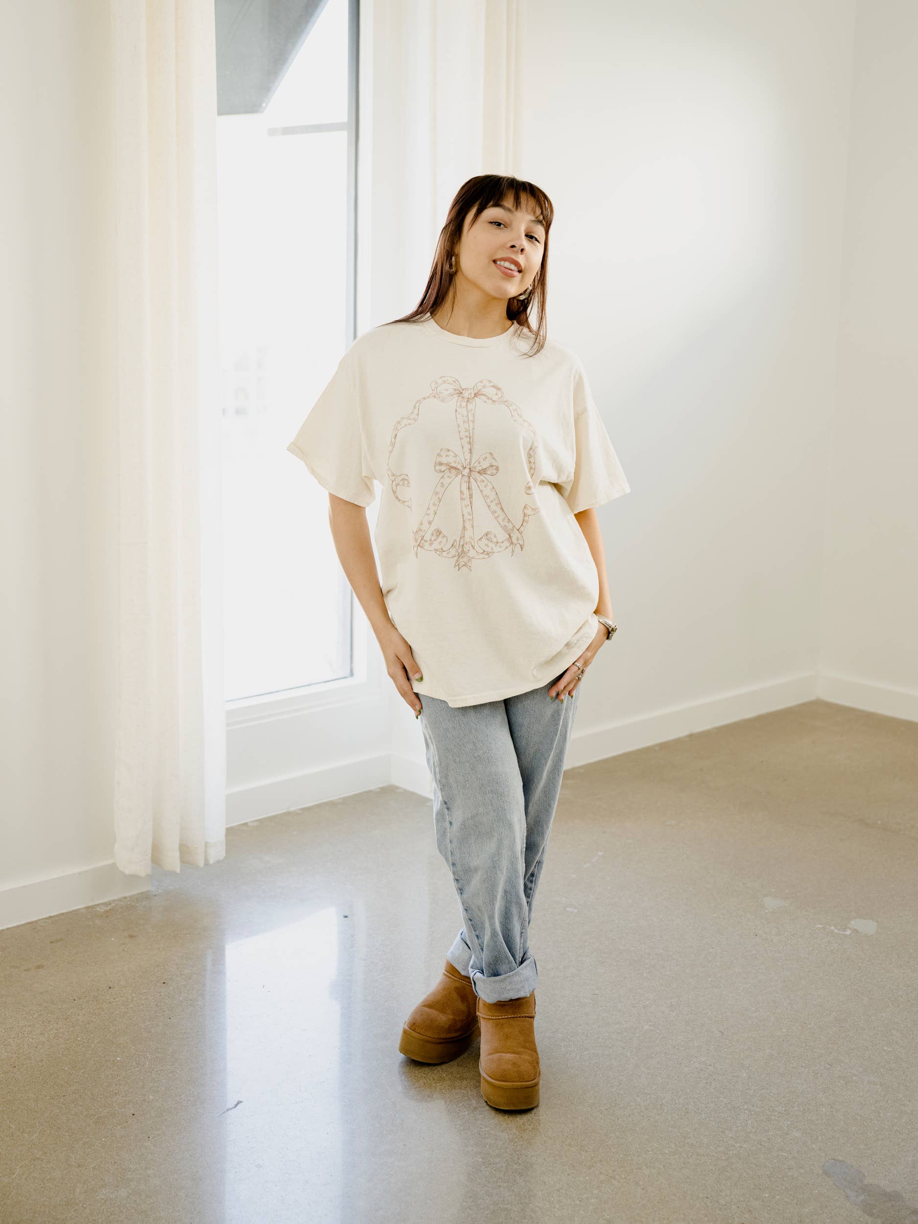 LL | Ditsy Floral Thrifted Graphic Tee