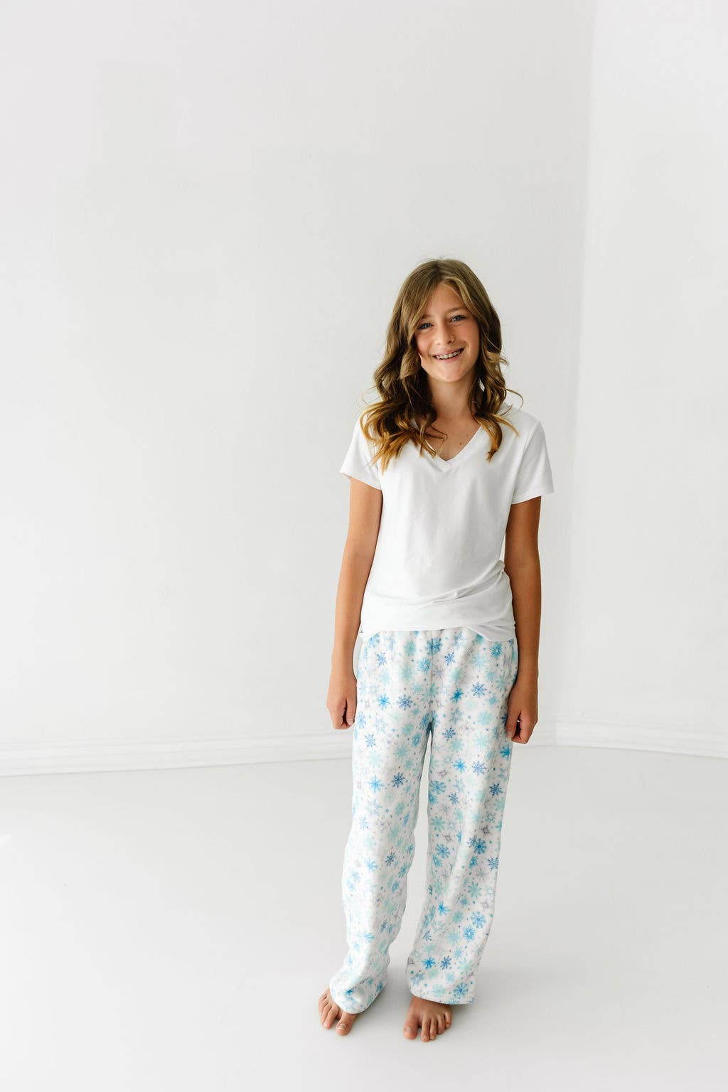 MM | Plush Pants-Snowflake