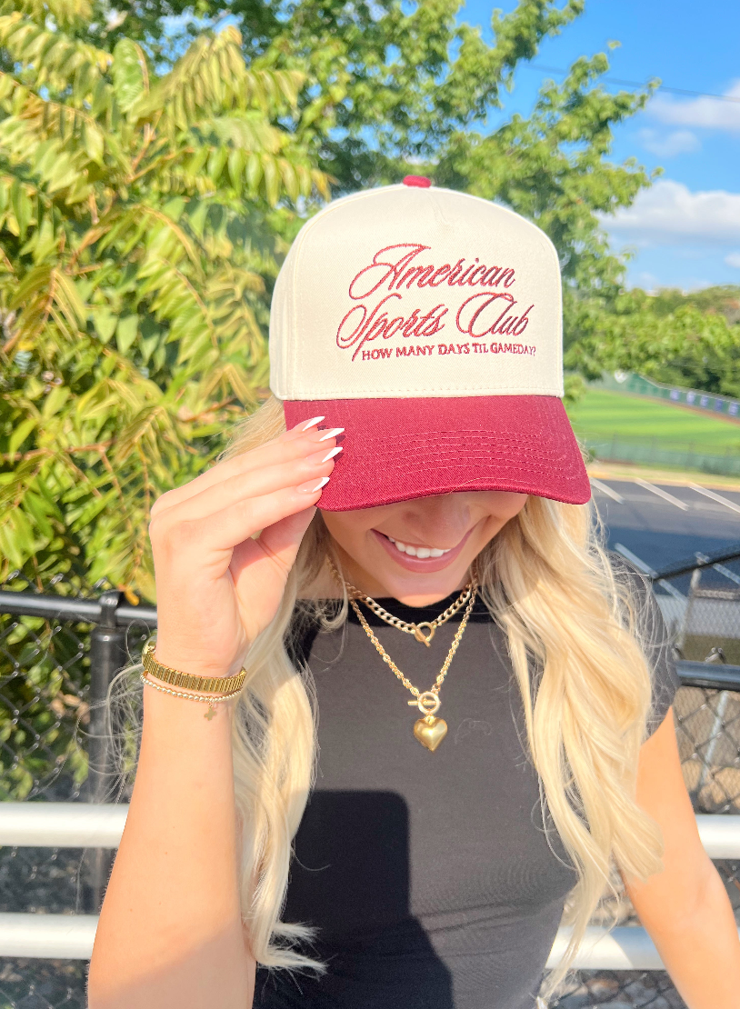 KC | American Sports Club Vintage Trucker Hat