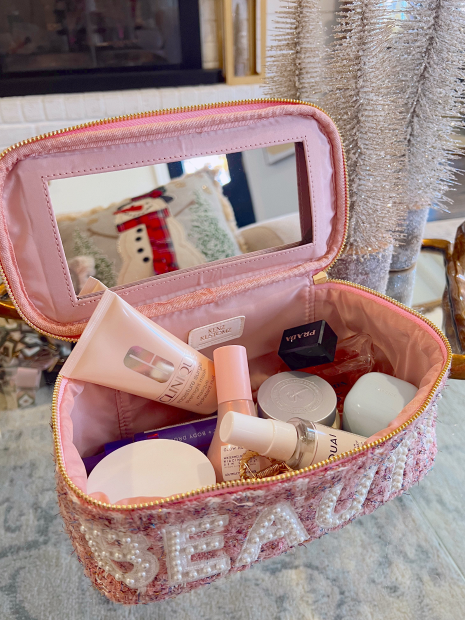 KK | Beauty - Pink Tweed Open Top