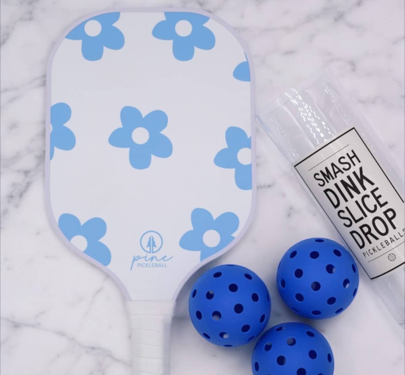 Pickleball Paddle - Flowers
