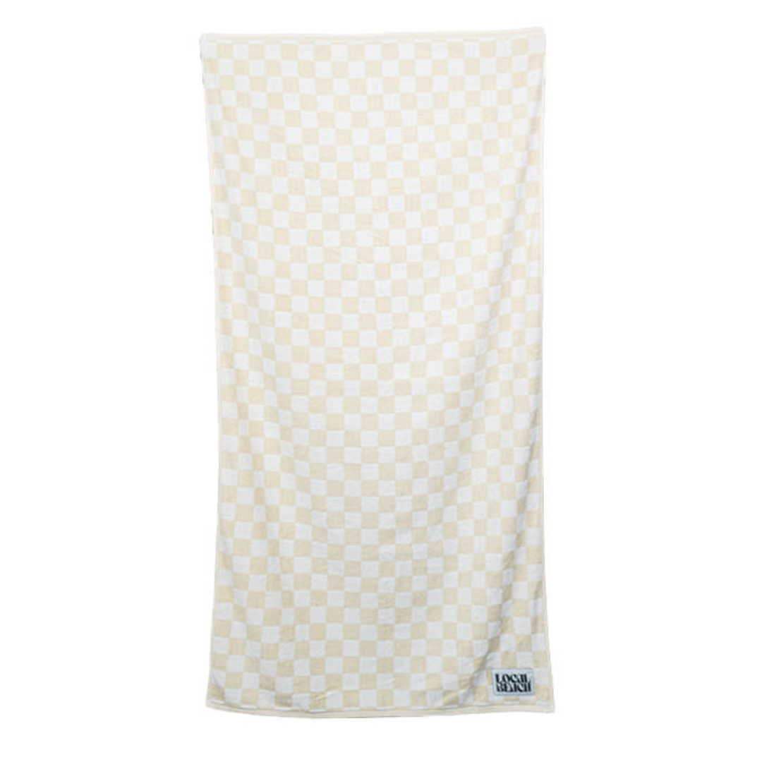 LB | Checker Beach & Bath Towel
