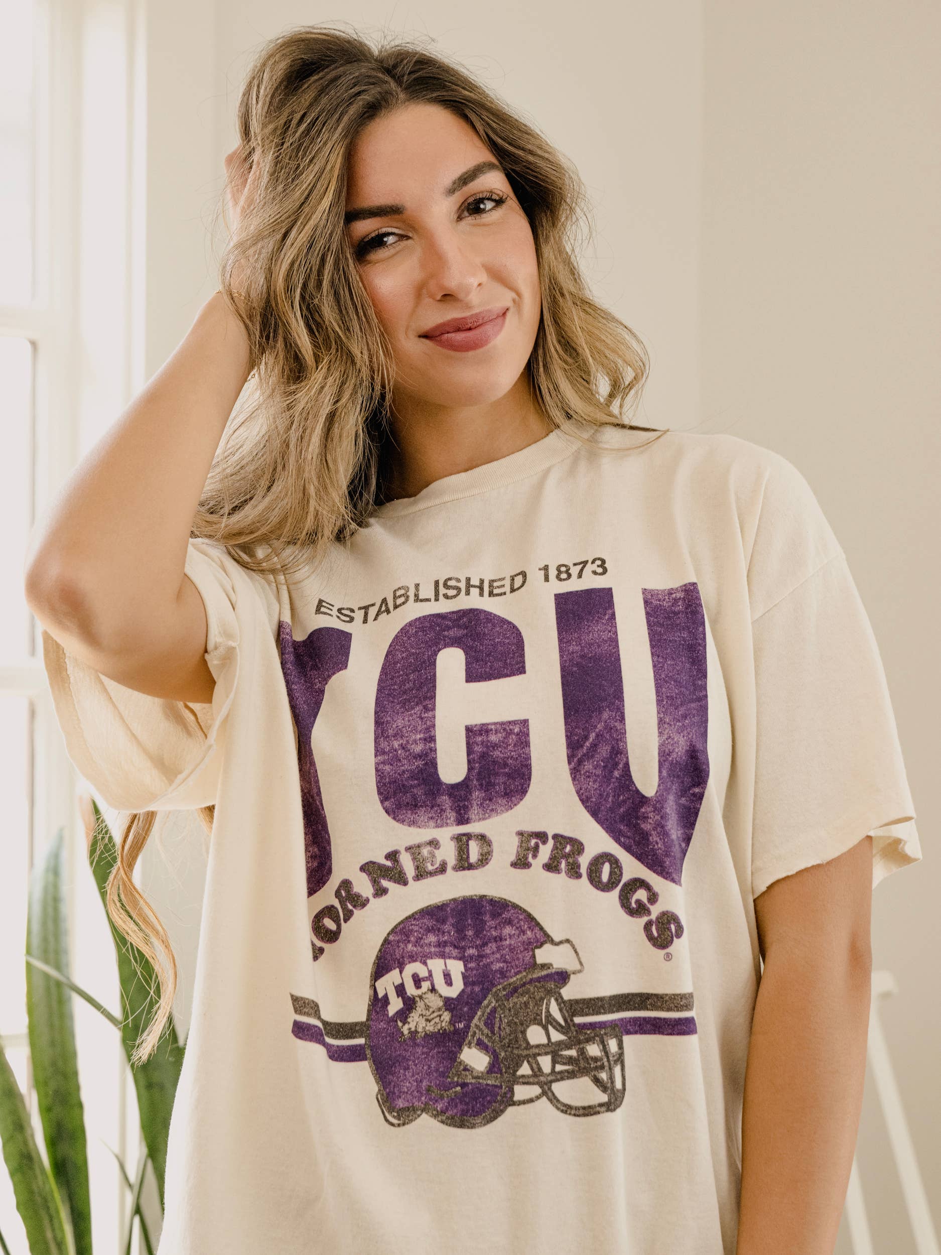 LL | TCU Thrifted Tee