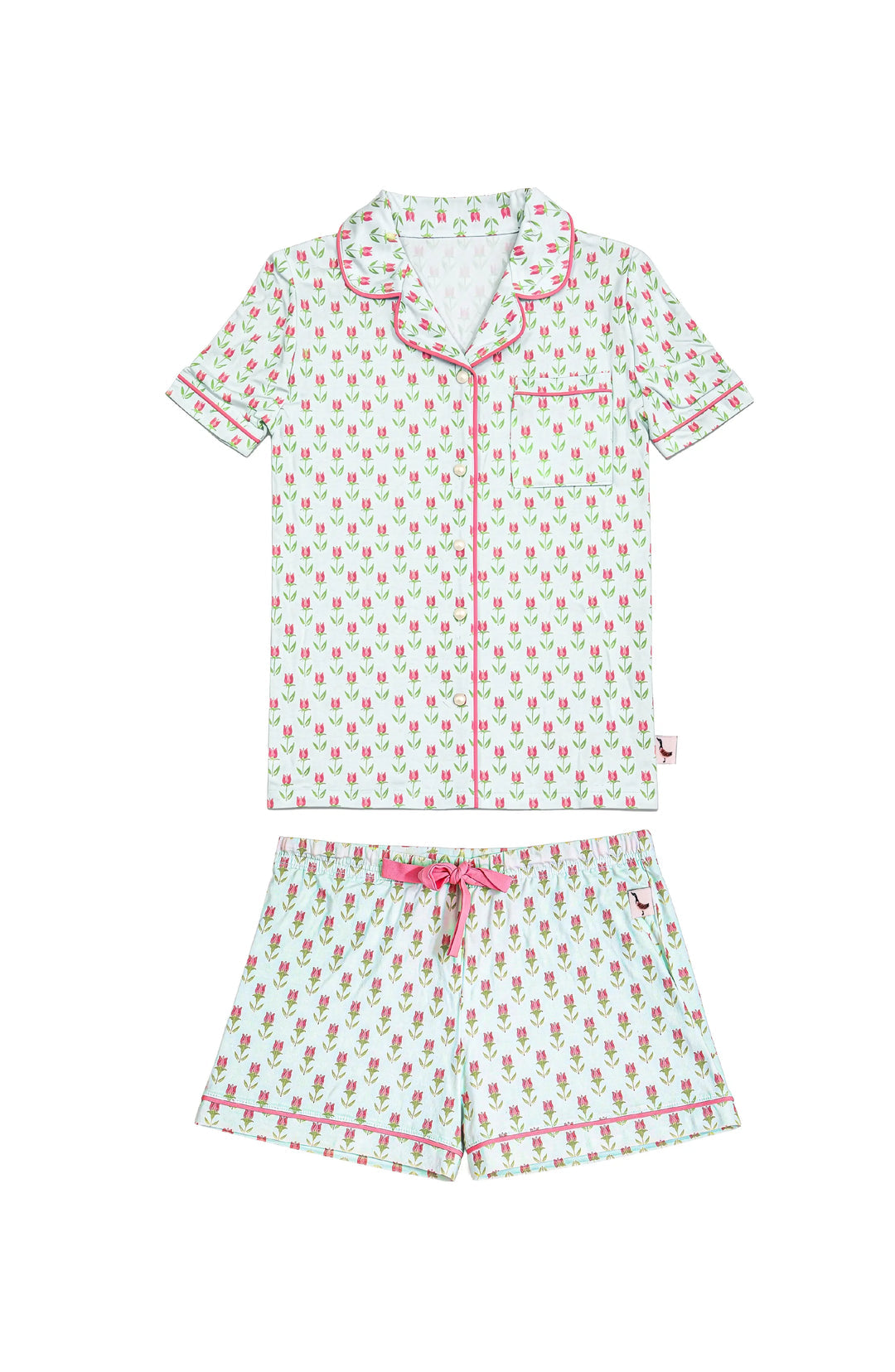 PG | Tulip Print Jersey Short Sleeve PJ Set