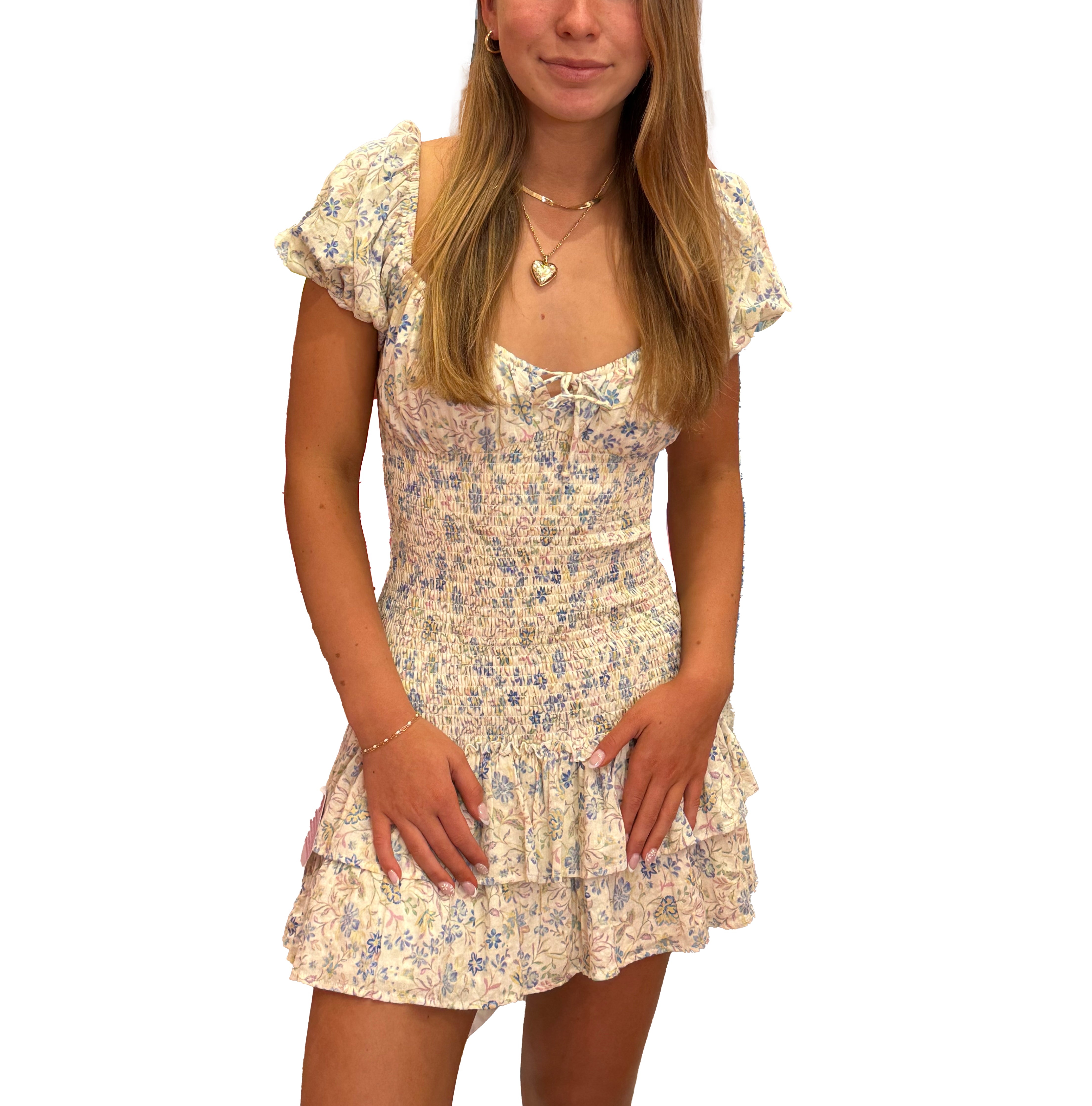 SM | Blue Brunch Dress