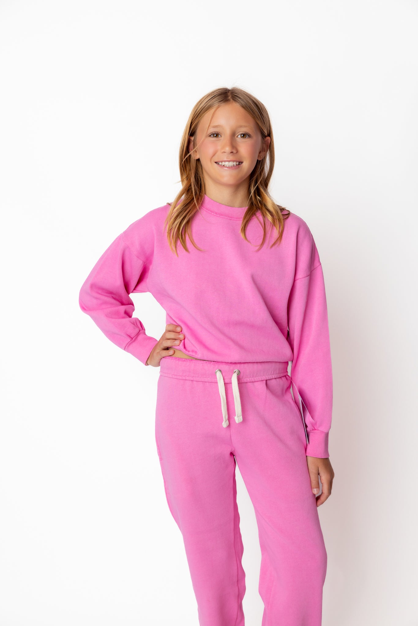 VH | Pink Washed Wide Leg Pant