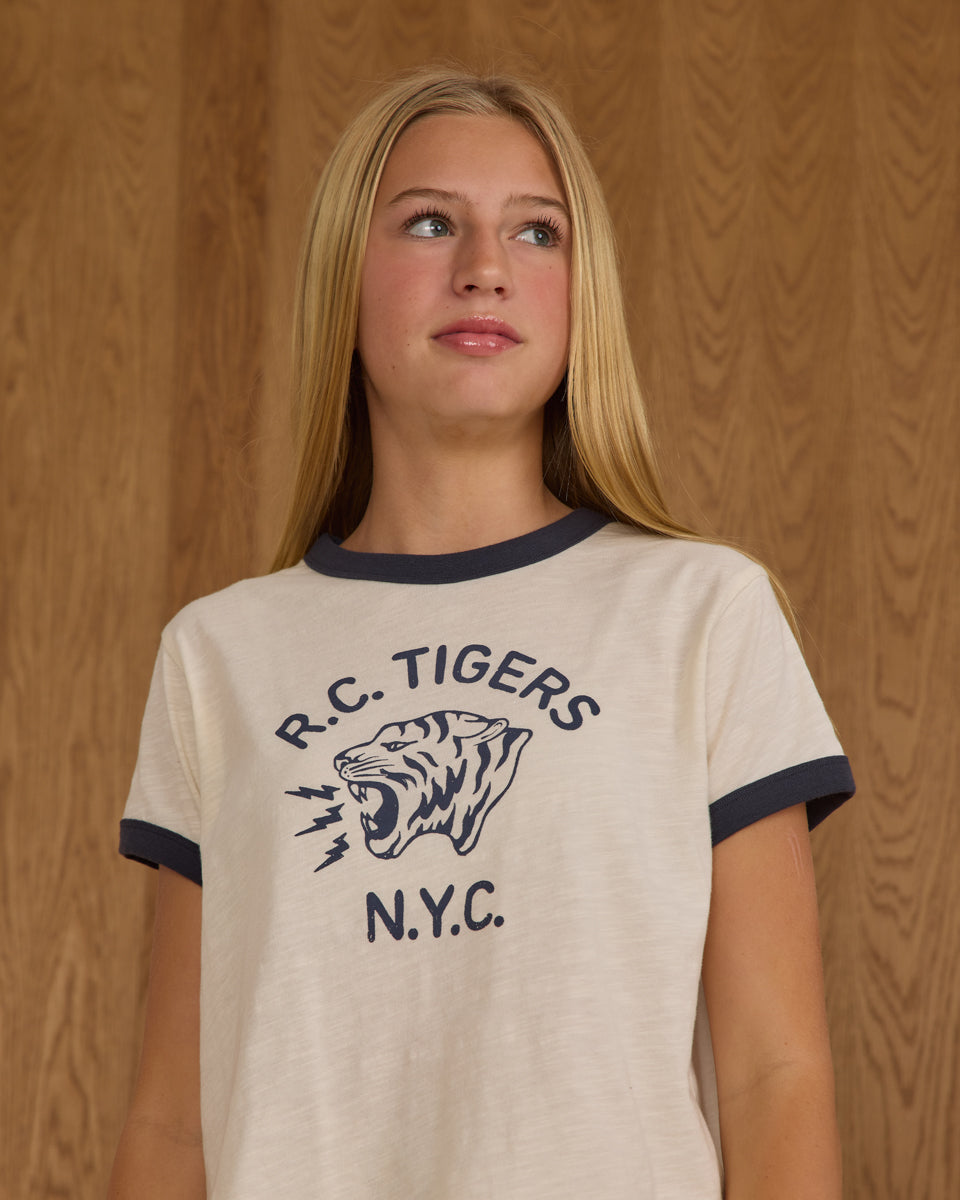 RC | Teen |Ringer Tee R.C. Tigers