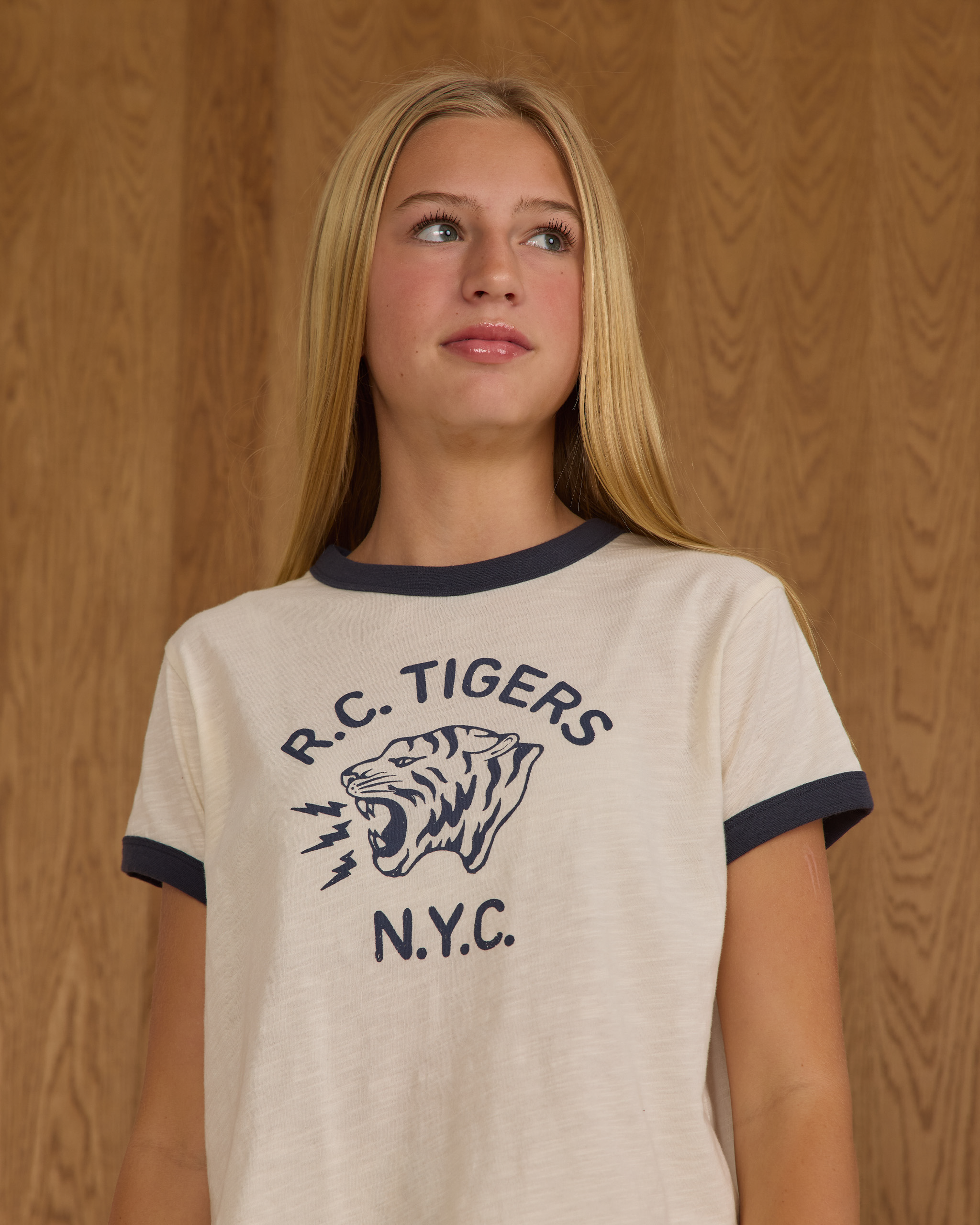 RC | Teen |Ringer Tee R.C. Tigers