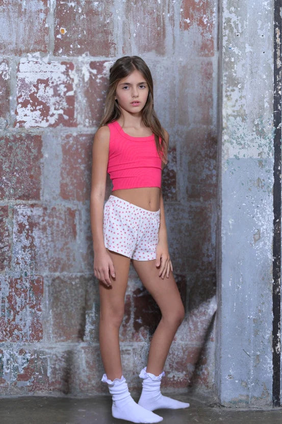 KJ | TWEEN | MARINA | SHORT| STRAWBERRY