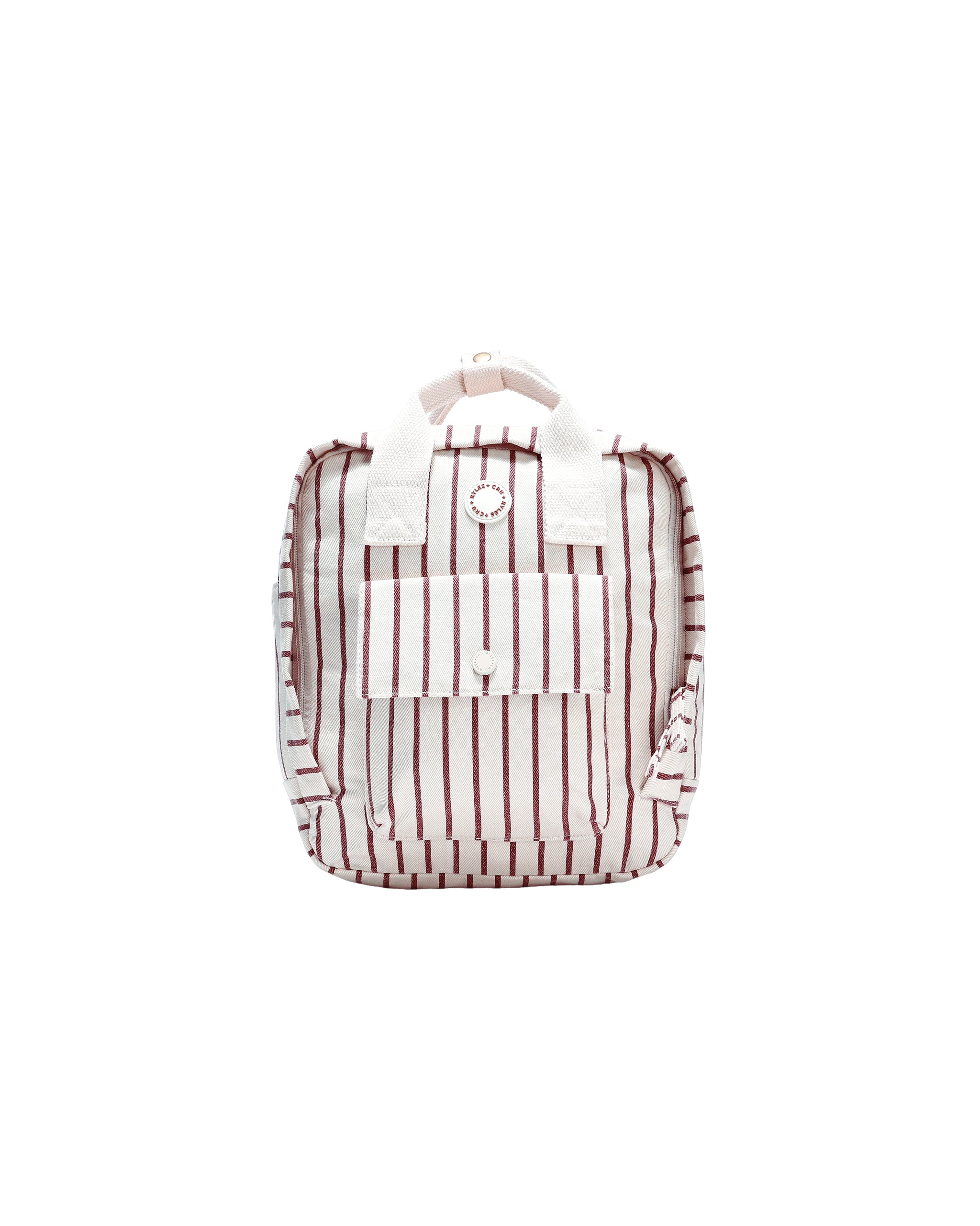 RC | Teen |Mini BackpackBurgundy Pinstripe