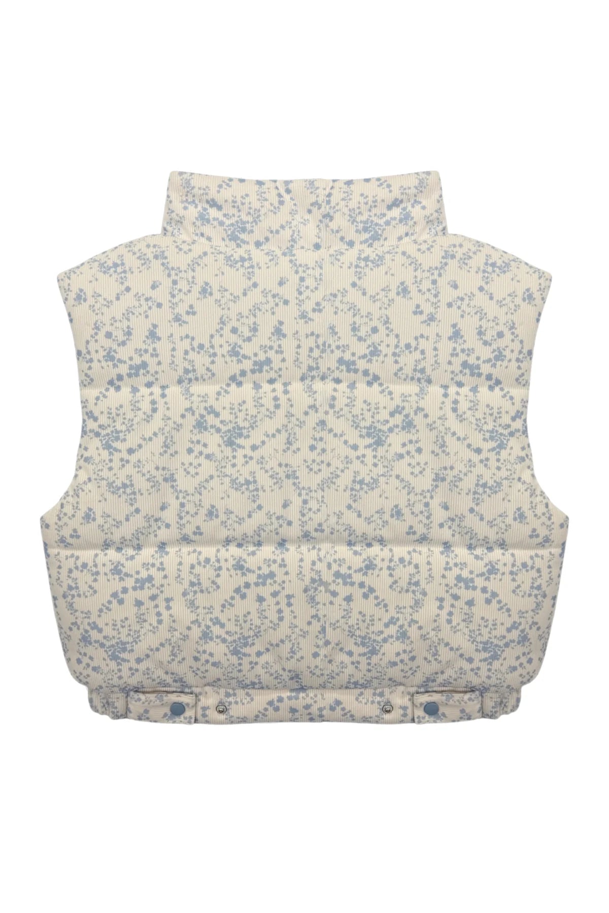 KJ | TWEEN | Snowy Vest Glacier Bloom