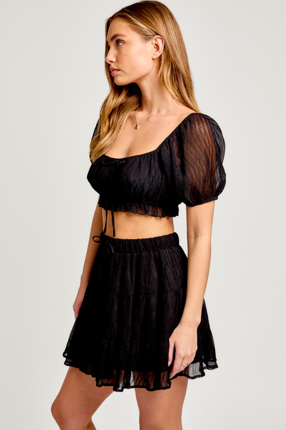 LL | Teen Harper Black Top