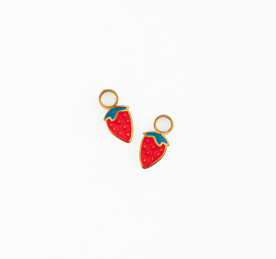 PPP | Strawberry Charms for Earrings