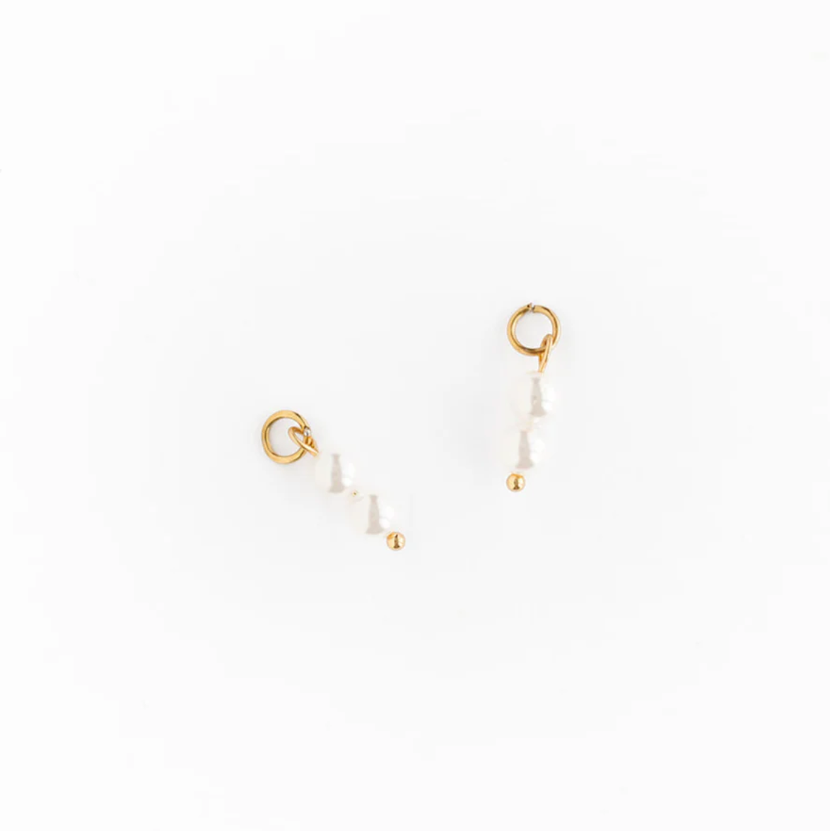 PPP |Pearl Charms for Earrings