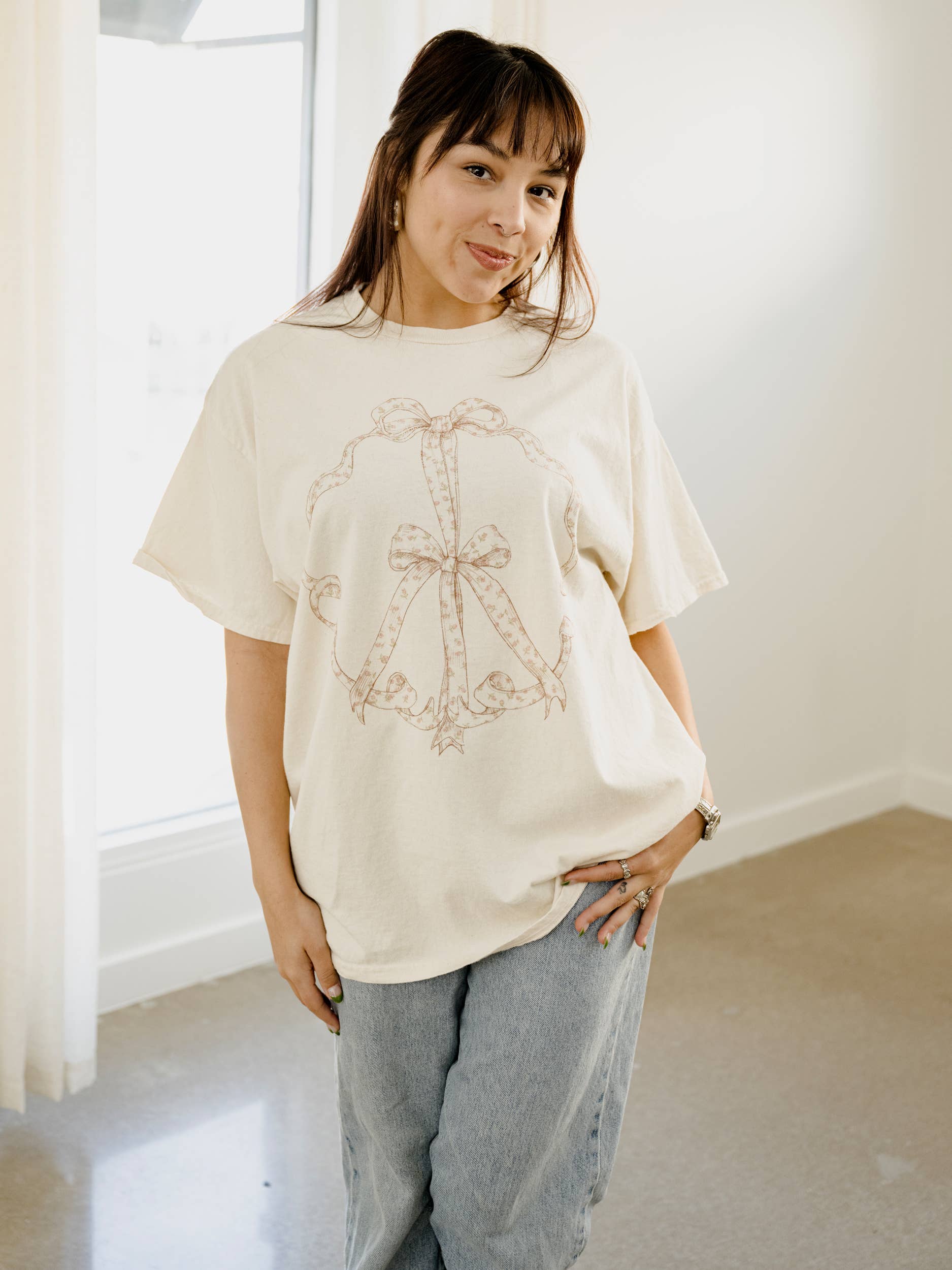 LL | Ditsy Floral Thrifted Graphic Tee