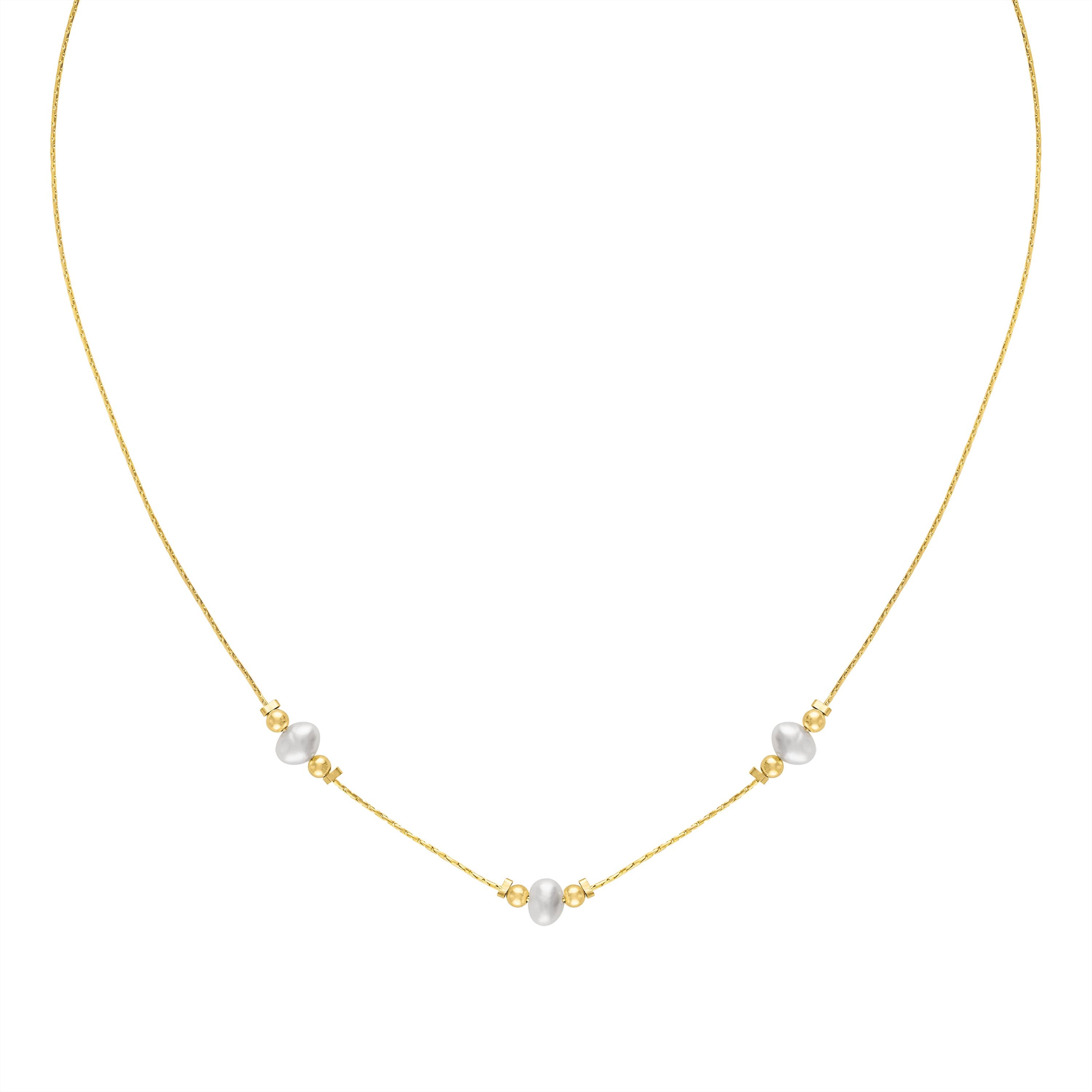 OL | Journey Pearl Trinity Necklace