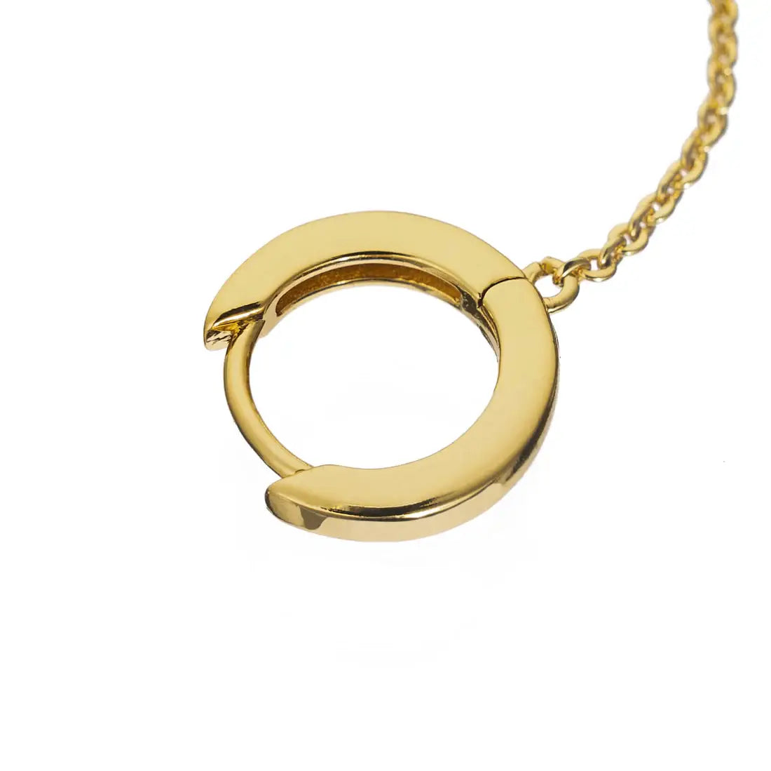 BG | Double Huggies With Chain Single