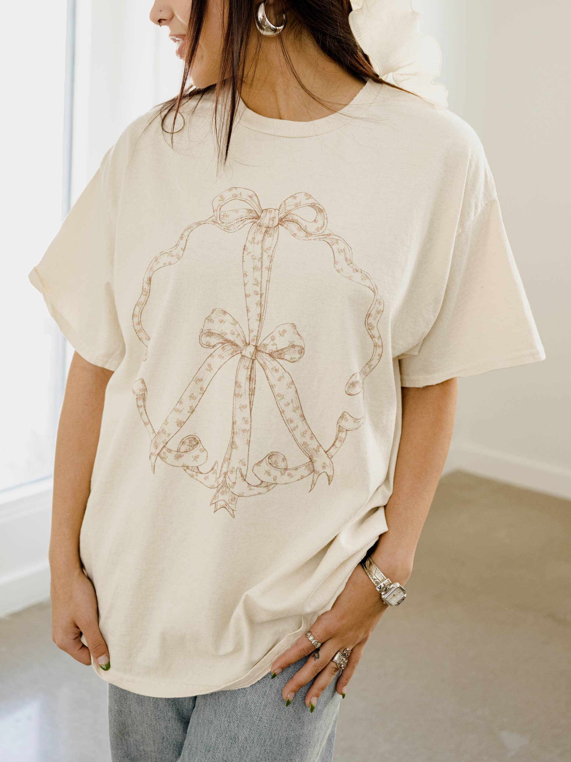 LL | Ditsy Floral Thrifted Graphic Tee