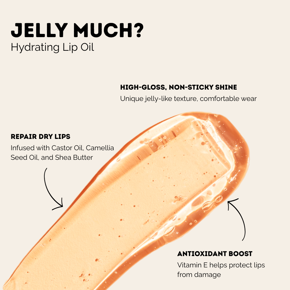 Jelly Much? Hydrating Lip Oil - Mango Glow
