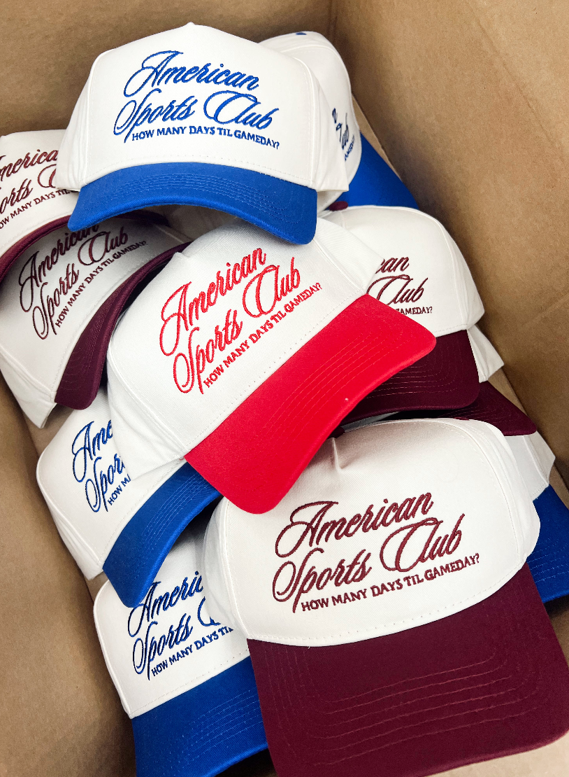 KC | American Sports Club Vintage Trucker Hat