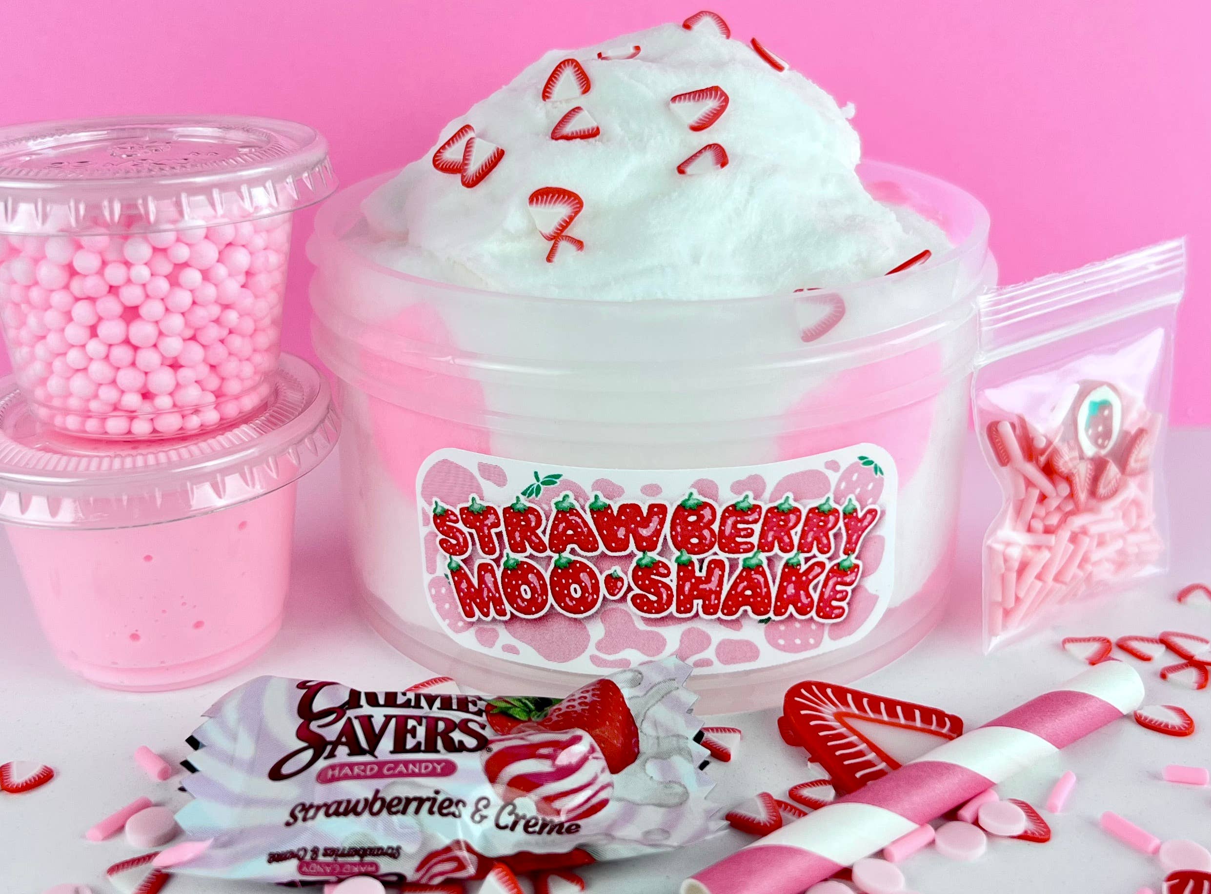 SS | Strawberry Moo-Shake Slime