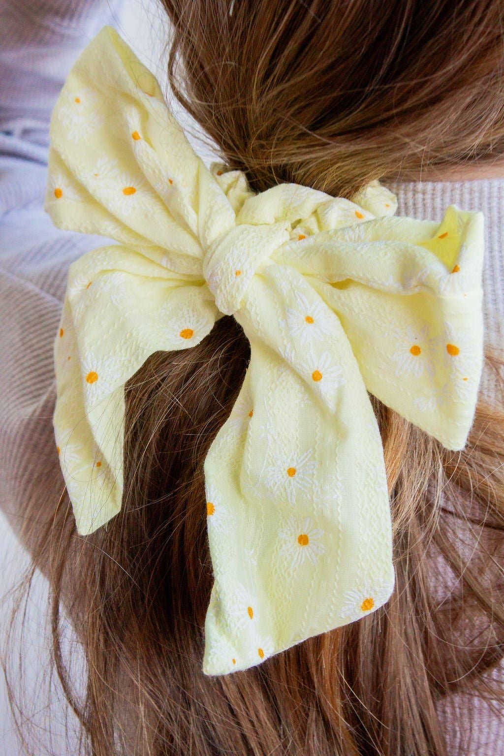 LP | Scrunchie |Yellow Daisy