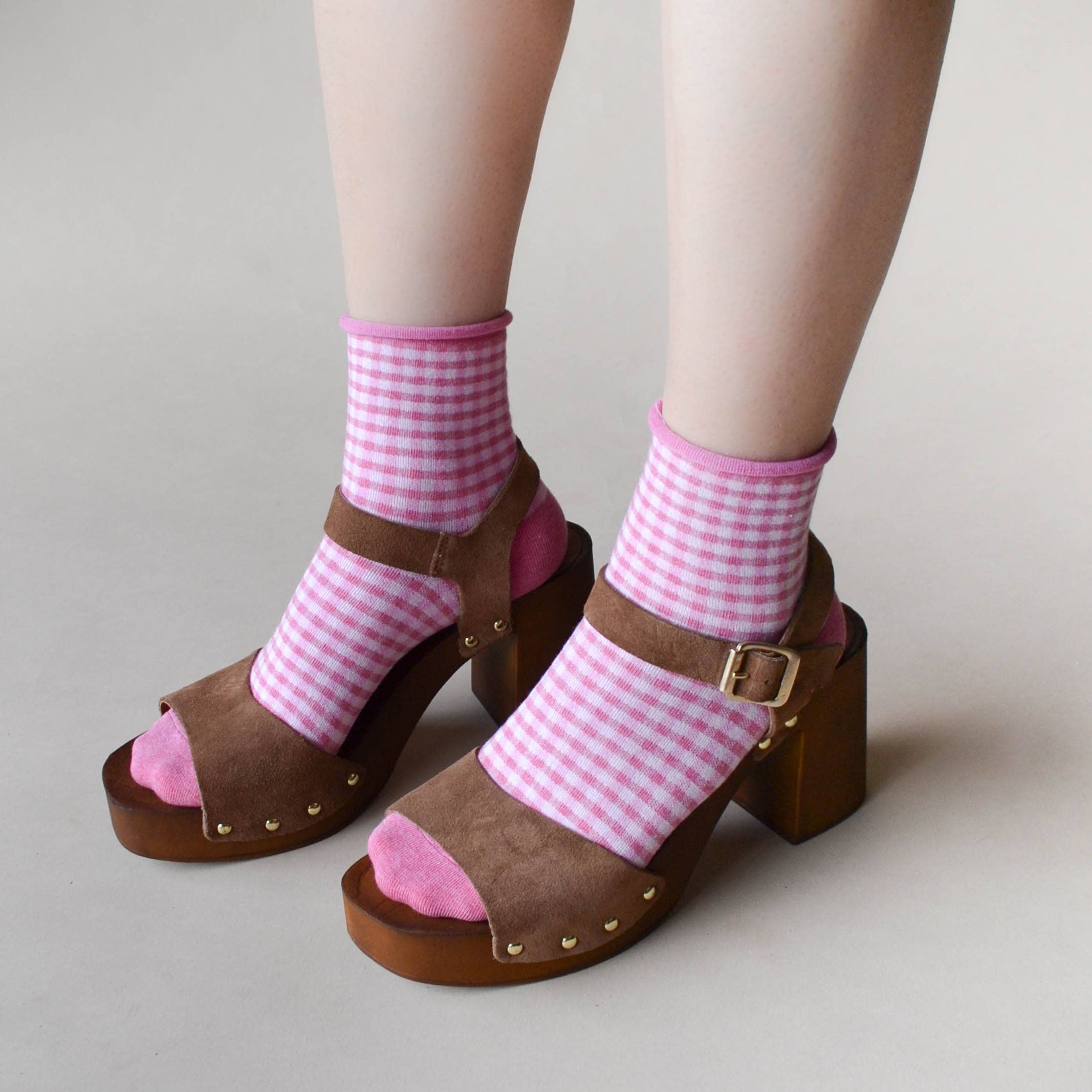 T | One Size | Picnic Mid Crew Socks