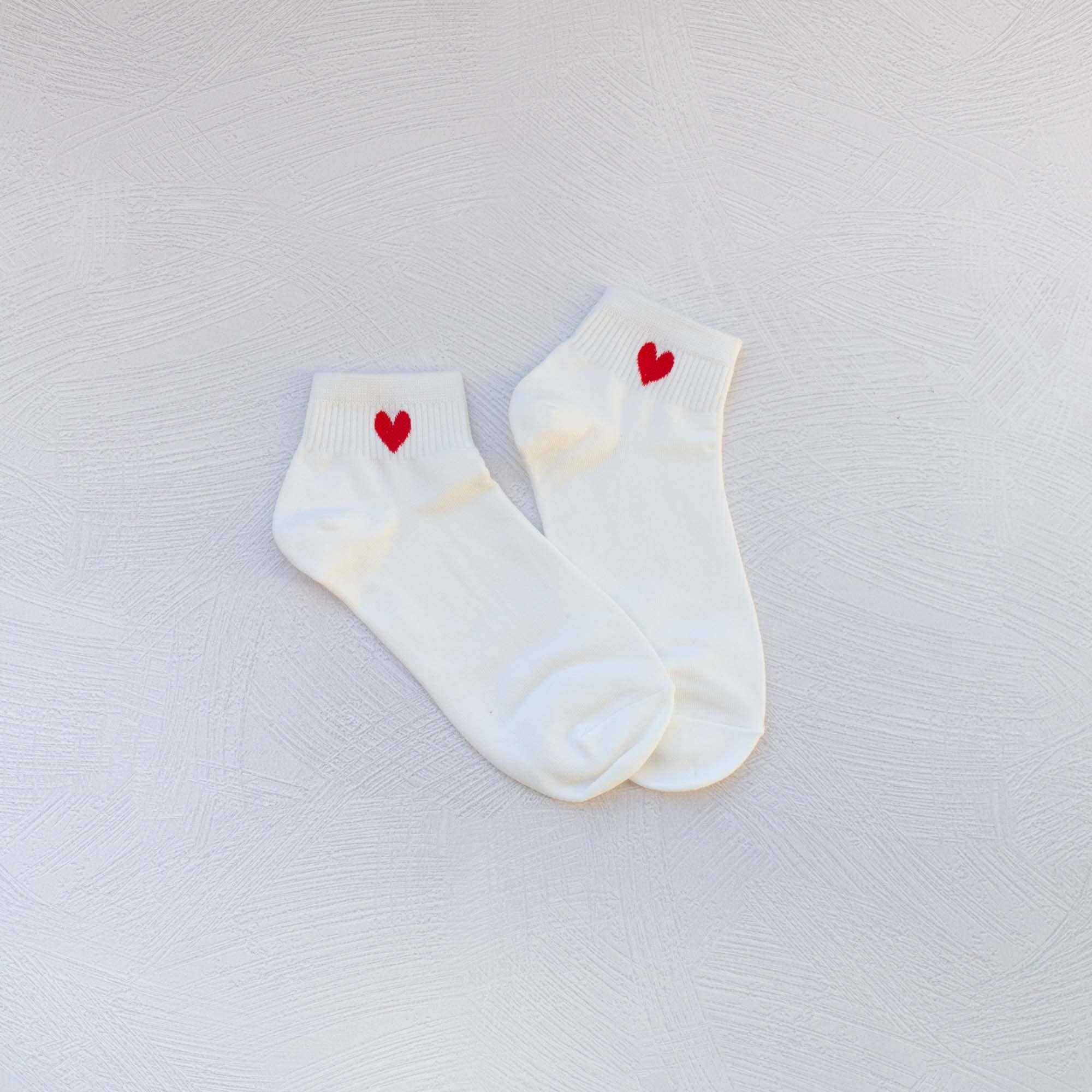 T | One Size | Mini Heart Ankle Socks