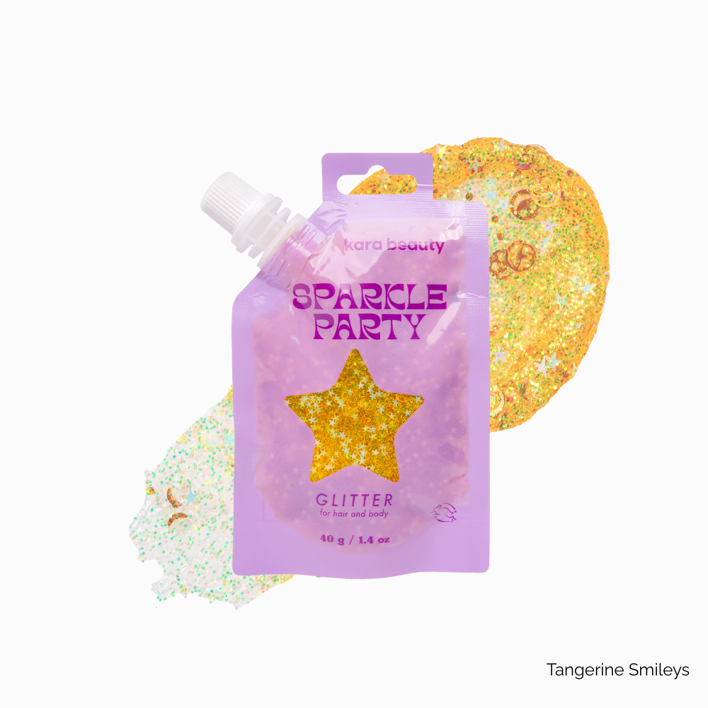 SPARKLE PARTY HAIR AND BODY GEL - SINGLE PACKS