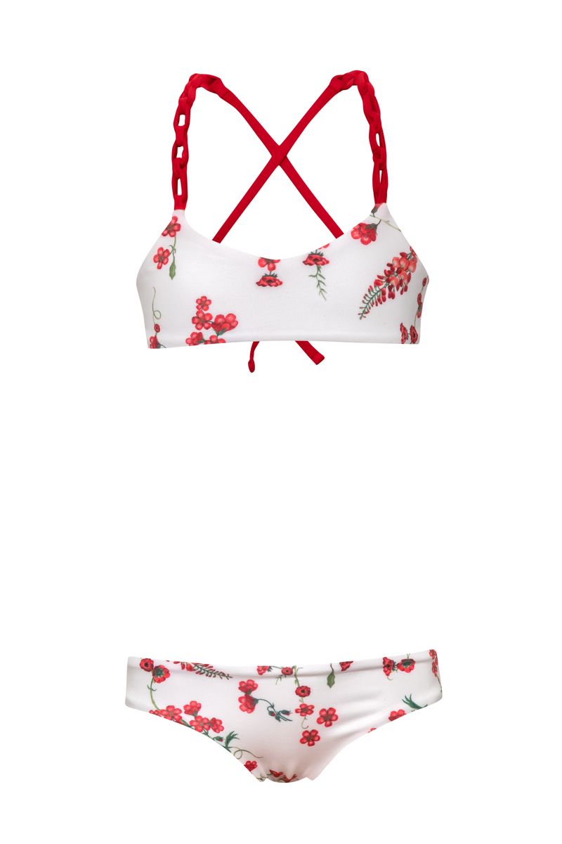 Submarine | Fresia Red Scoop Bikini