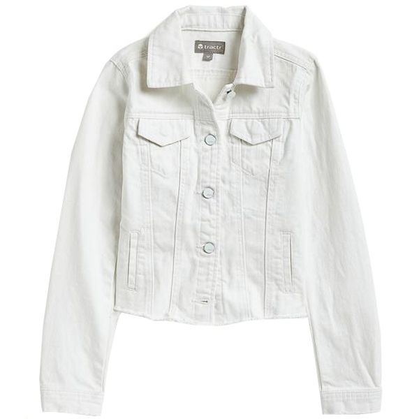 T | White Denim Jacket