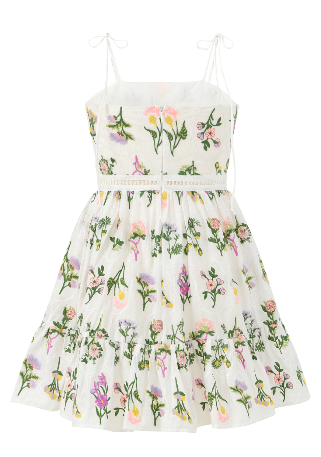 M | Emely Embroidered Mini Dress