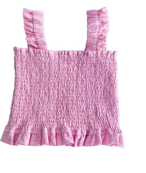 LO | Tween | Top | Smocked