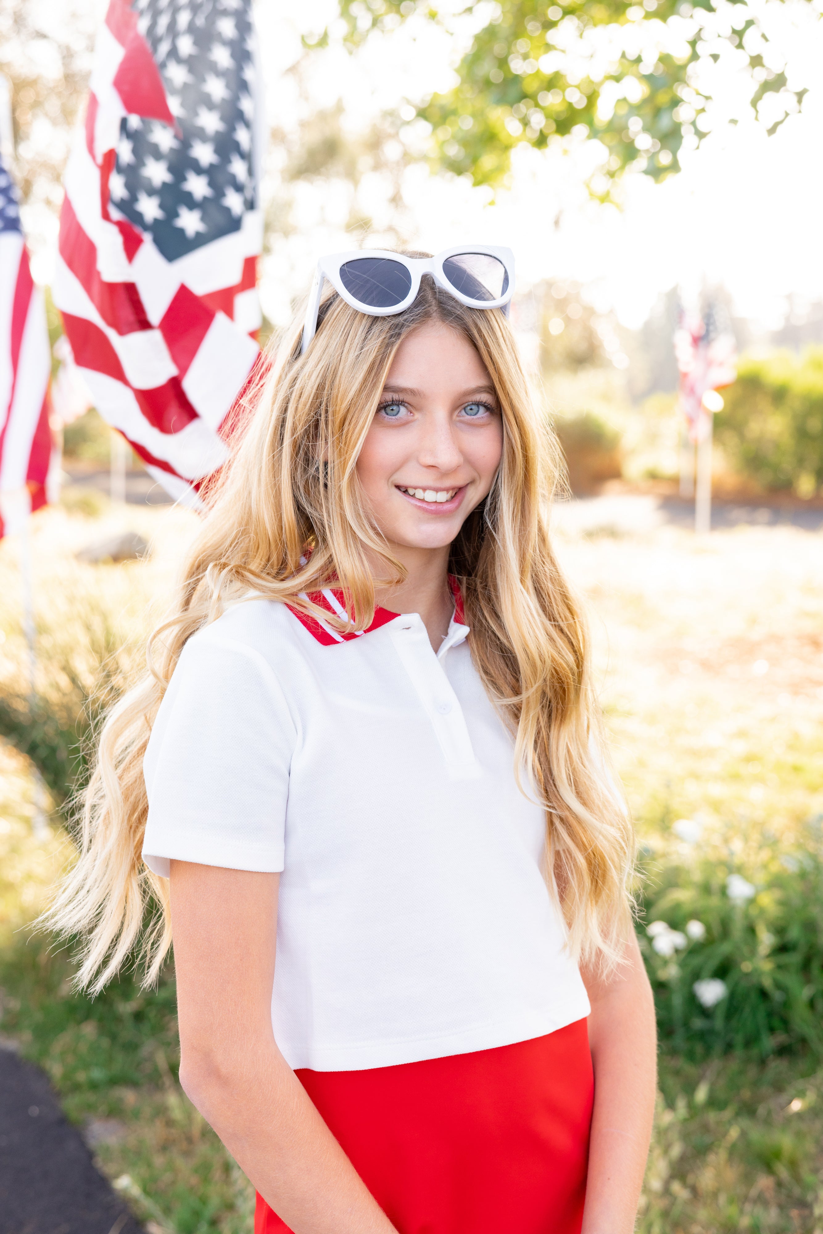 Preppy fourth of july look for tween and teen girls from leypop shoppe newport beach online teen boutique coming soon