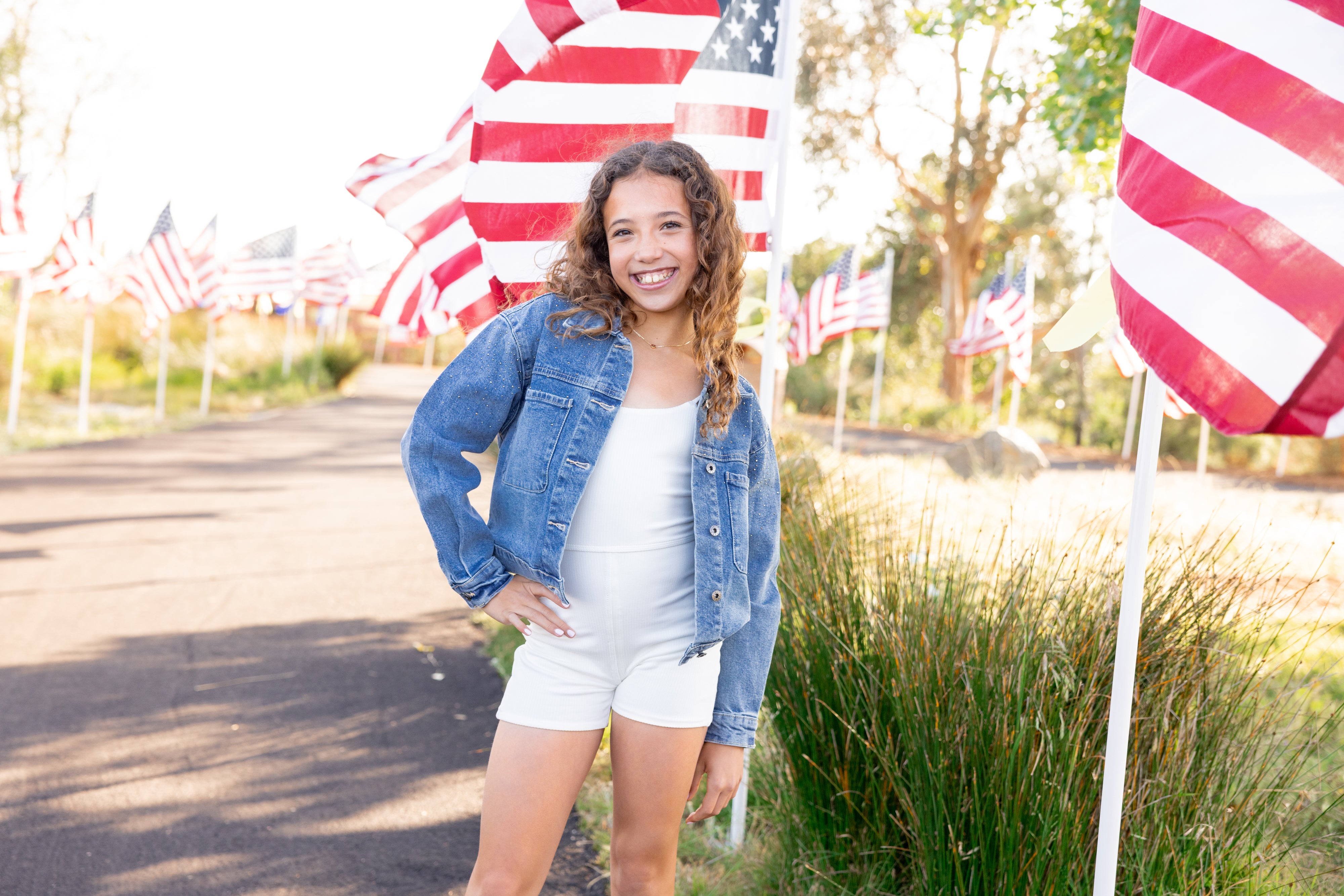 White active double lined romper for teens and tweens from leypop shoppe newport beach ca boutique for girls