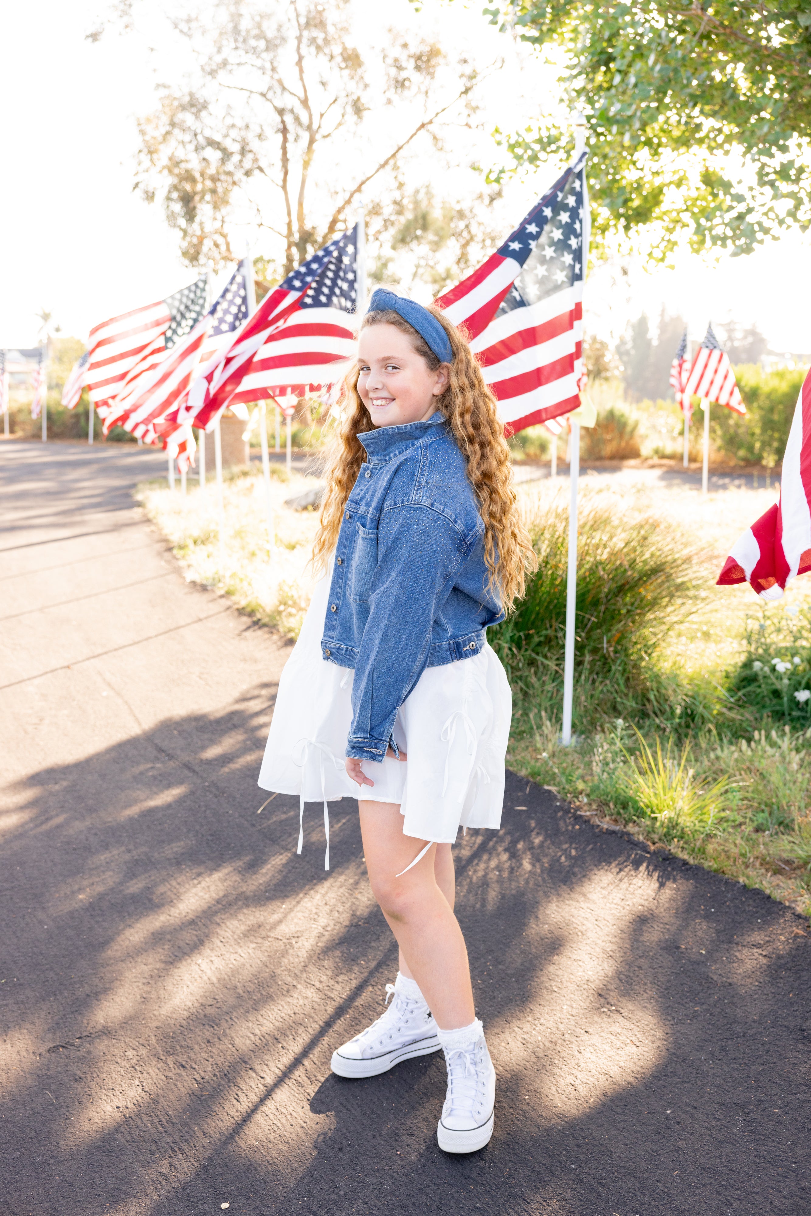 White flowy dress for summer from leypop shoppe newport beach ca online tween and teen boutique