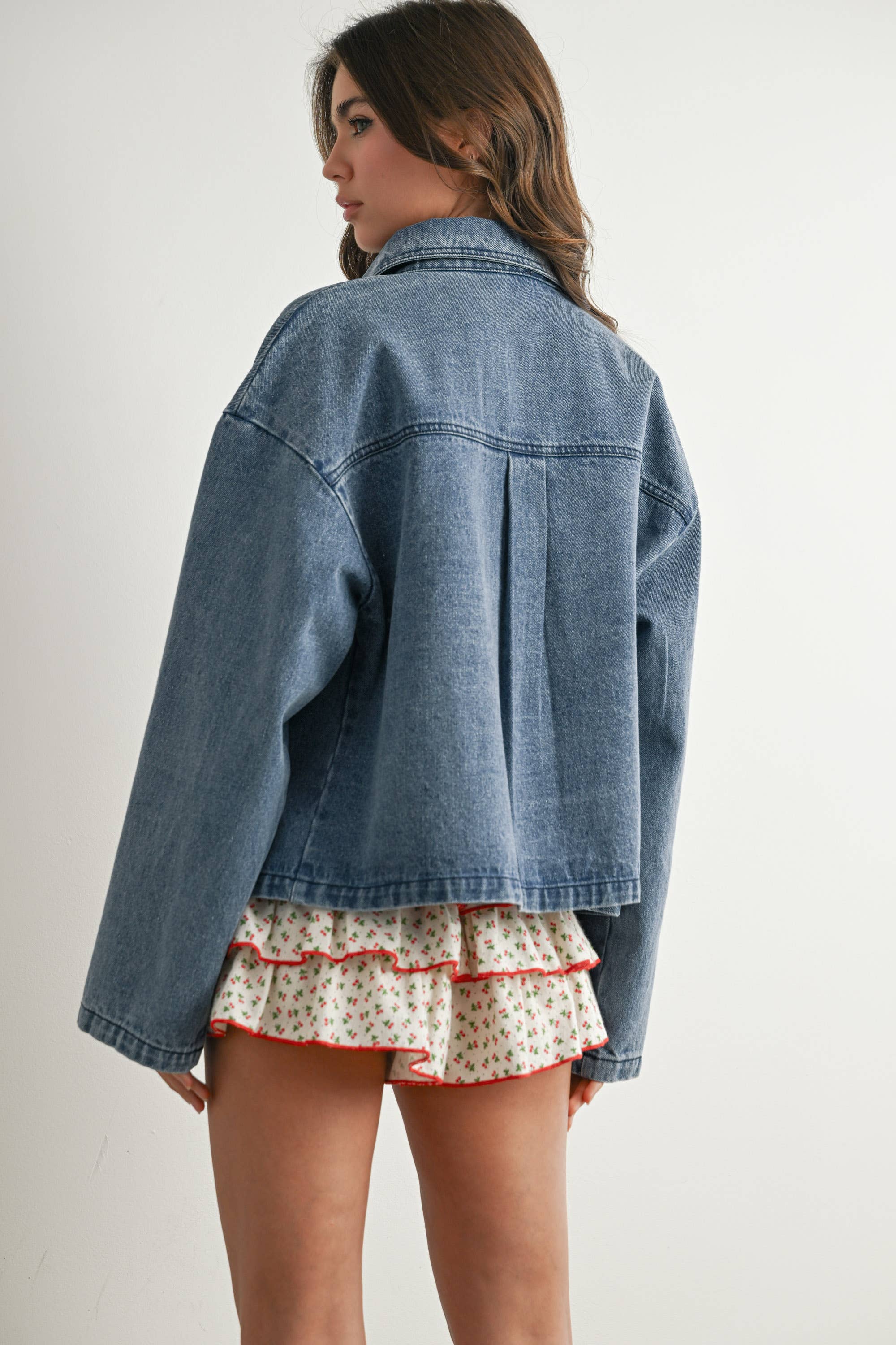 BM | TEEN | WOMENS |  Jean Jacket Button Down