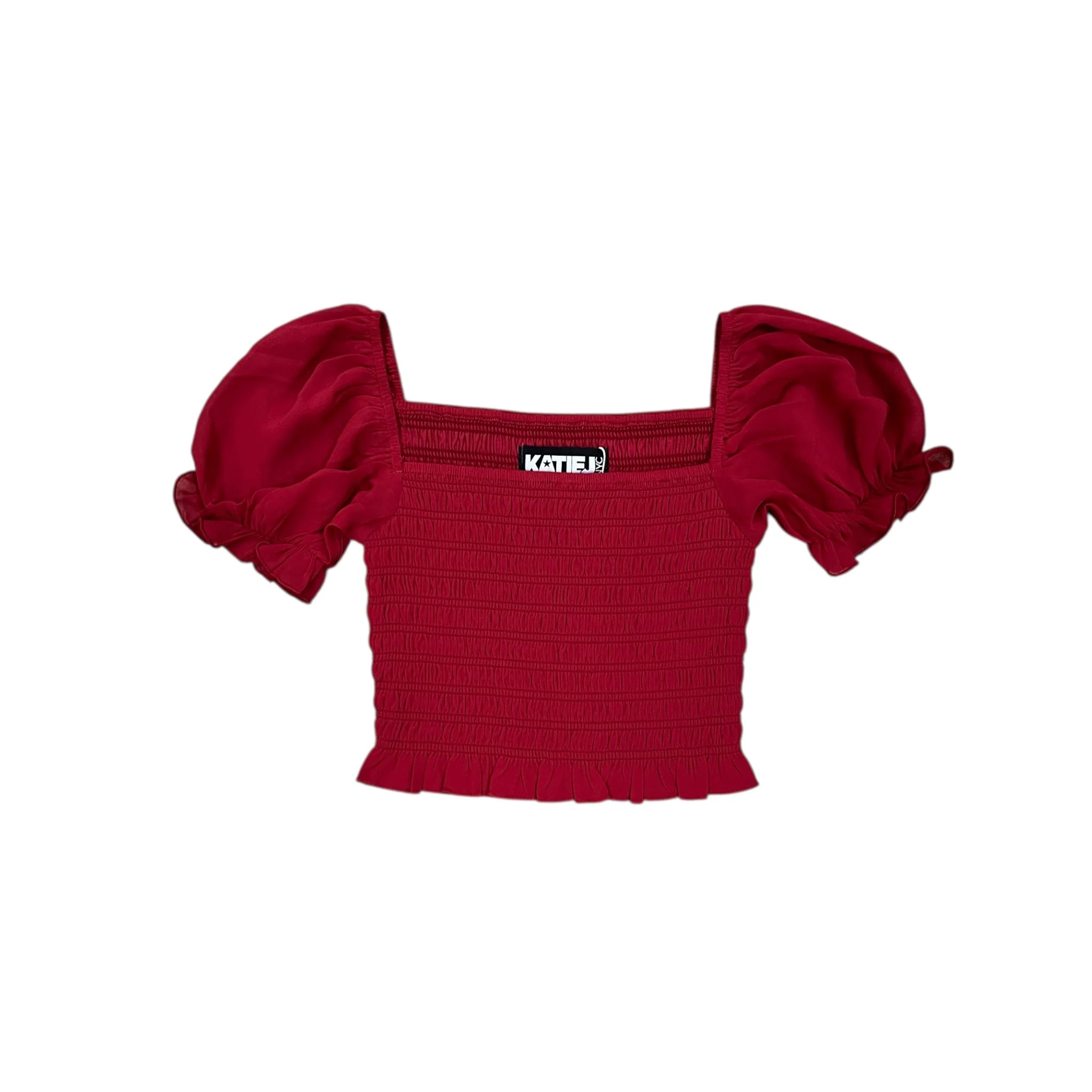 KJ | TWEEN | Red Marlee Top