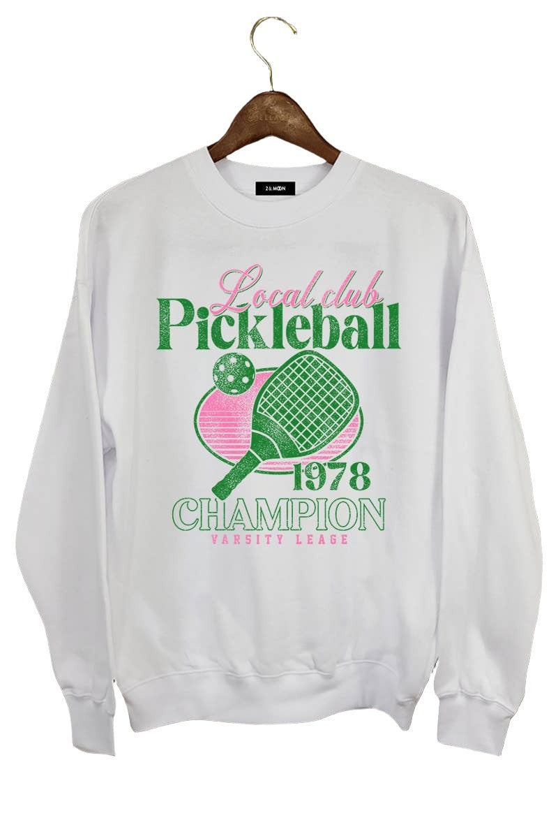 2M | Local Club Pickleball League Graphic Sweatshirts